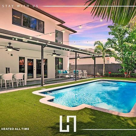 Luxury Beach Oasis - Heated Pool, Game Extravaganza L44 ميامي المظهر الخارجي الصورة