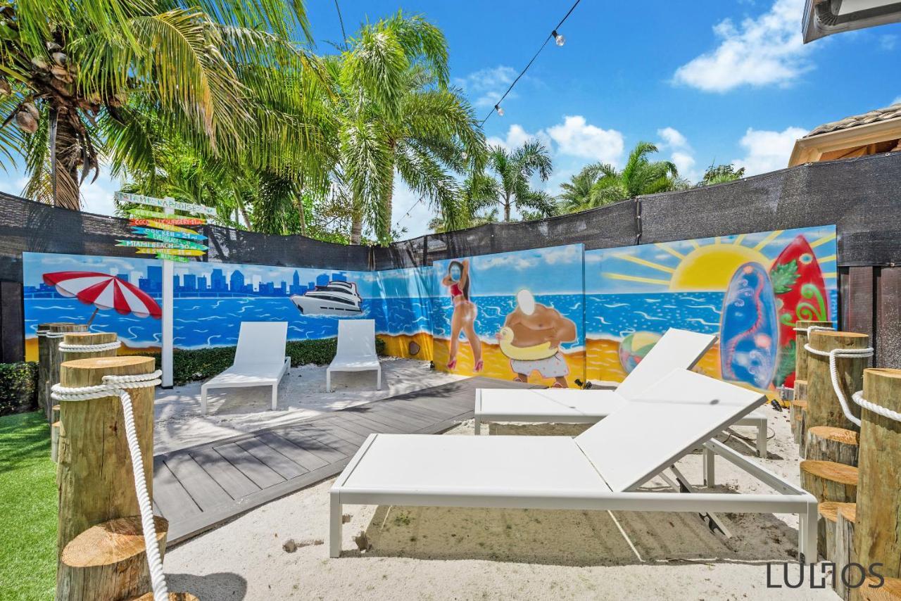 Luxury Beach Oasis - Heated Pool, Game Extravaganza L44 ميامي المظهر الخارجي الصورة