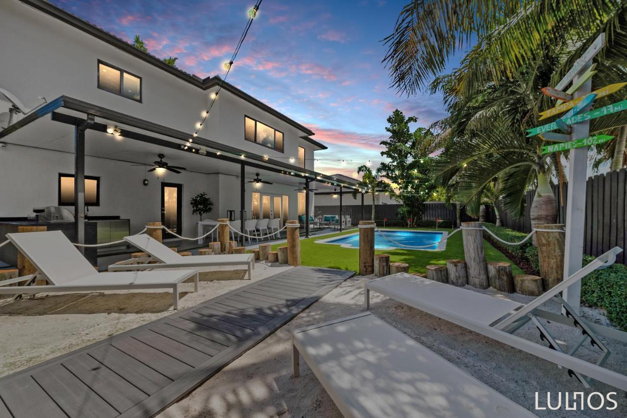 Luxury Beach Oasis - Heated Pool, Game Extravaganza L44 ميامي المظهر الخارجي الصورة