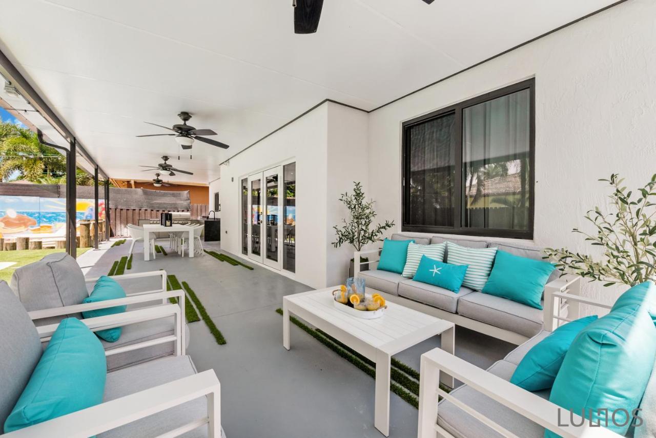 Luxury Beach Oasis - Heated Pool, Game Extravaganza L44 ميامي المظهر الخارجي الصورة